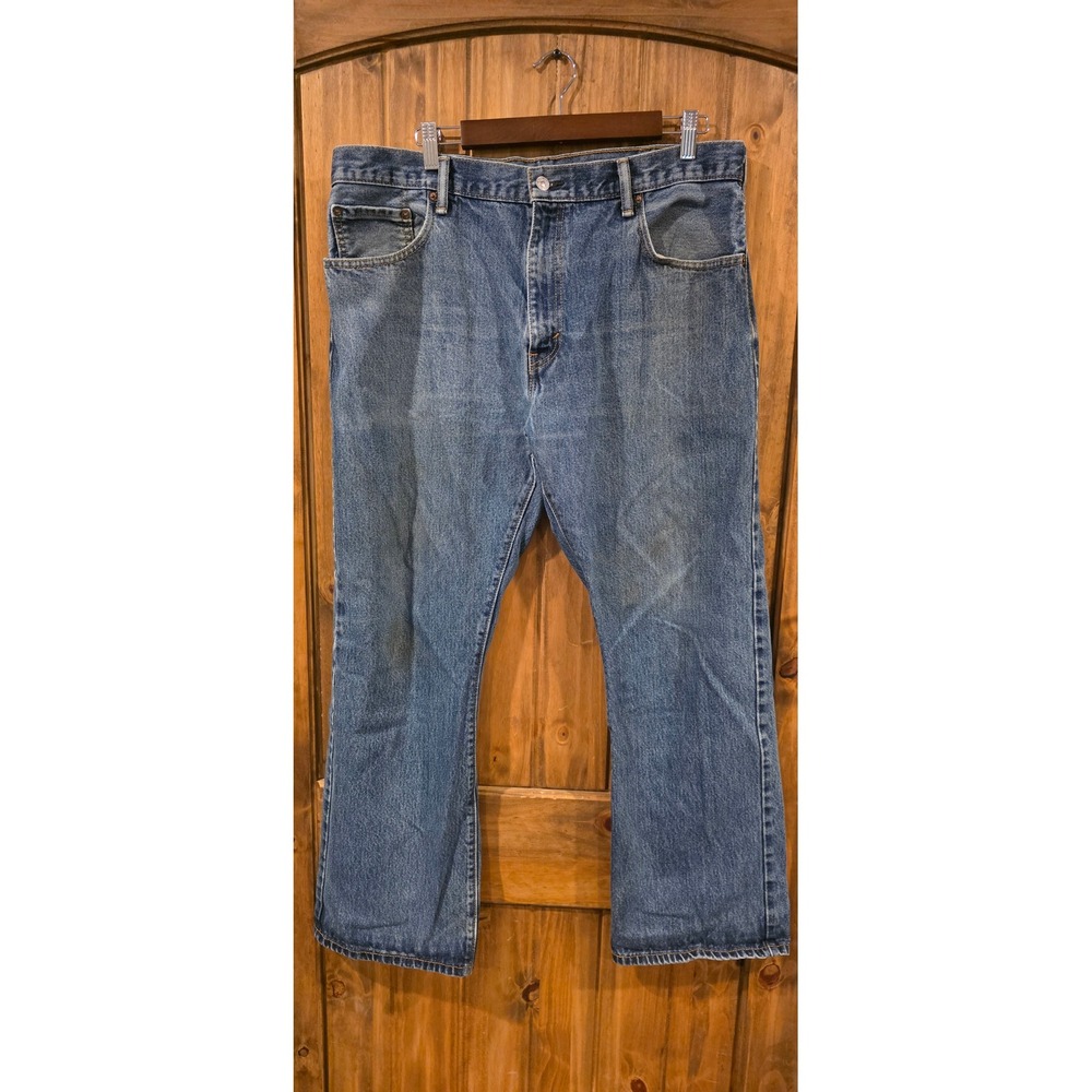 Levi's 517 Bootcut Jeans Mens 38x30 Blue Good‎ Vintage Medium Wash Denim